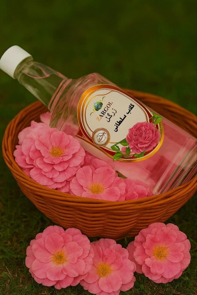 گلاب سلطانی دو آتیشه