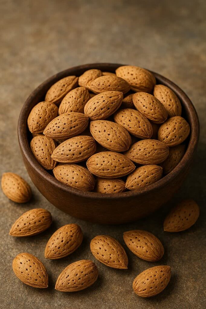 بادام با پوست